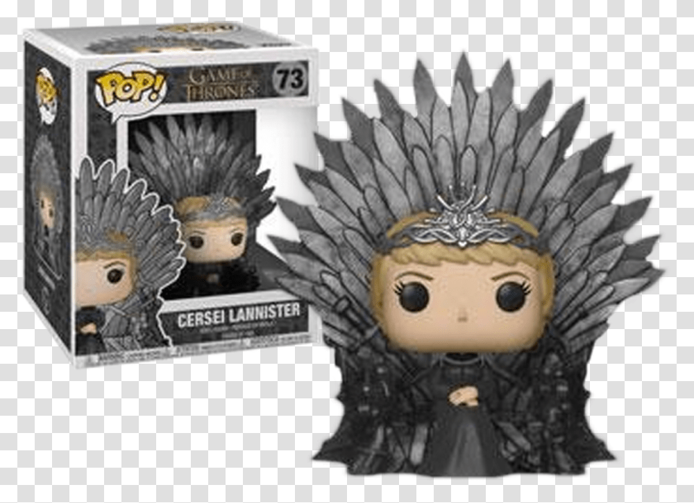 Game Of Thrones Funko Pop Cersei Lannister, Head, Toy, Collage, Poster Transparent Png