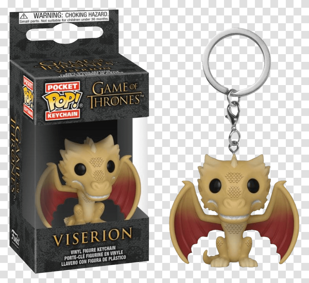Game Of Thrones Game Of Thrones Keychain Viserion, Pendant, Paper Transparent Png