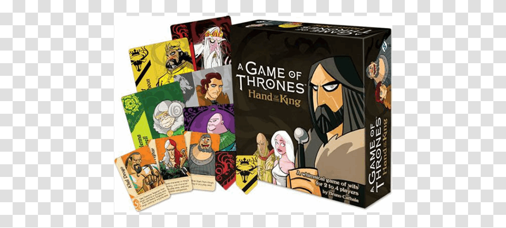 Game Of Thrones Hand Of The King Game, Comics, Book, Person, Manga Transparent Png