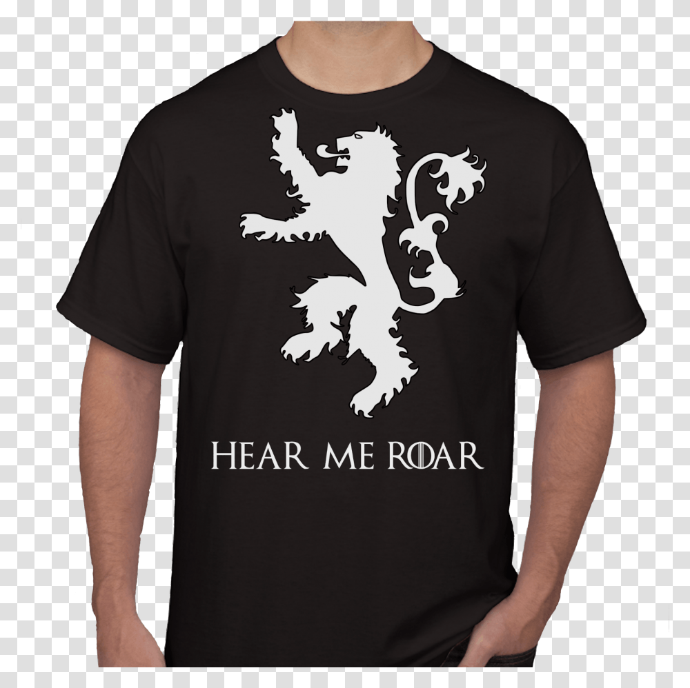 Game Of Thrones House Of Lannister Tshirt Game Of Thrones House Lannister Card, Clothing, Apparel, T-Shirt, Person Transparent Png
