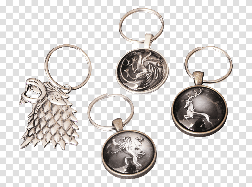 Game Of Thrones House Sigil Keychain Keychain, Pendant, Earring, Jewelry, Accessories Transparent Png