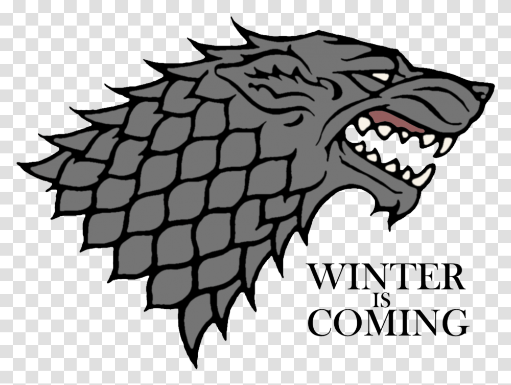 Game Of Thrones House Stark, Dragon Transparent Png