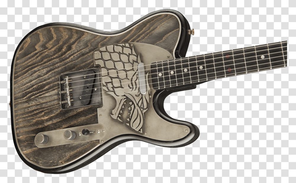 Game Of Thrones House Stark Telecaster Fender Game Of Thrones Transparent Png