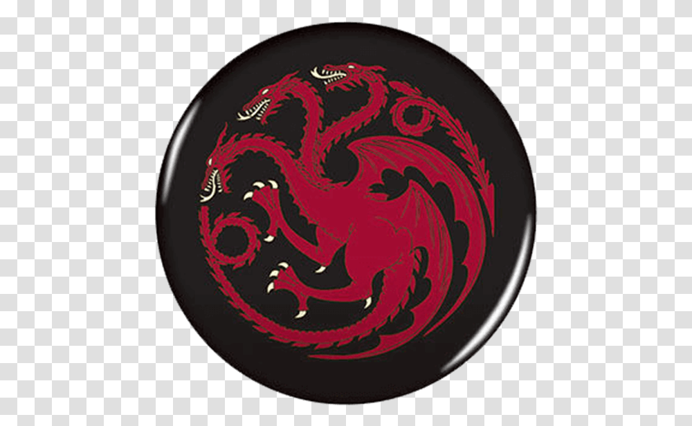 Game Of Thrones House Targaryen Magnet Game Of Thrones Targaryen, Rug, Symbol, Bowling, Purple Transparent Png