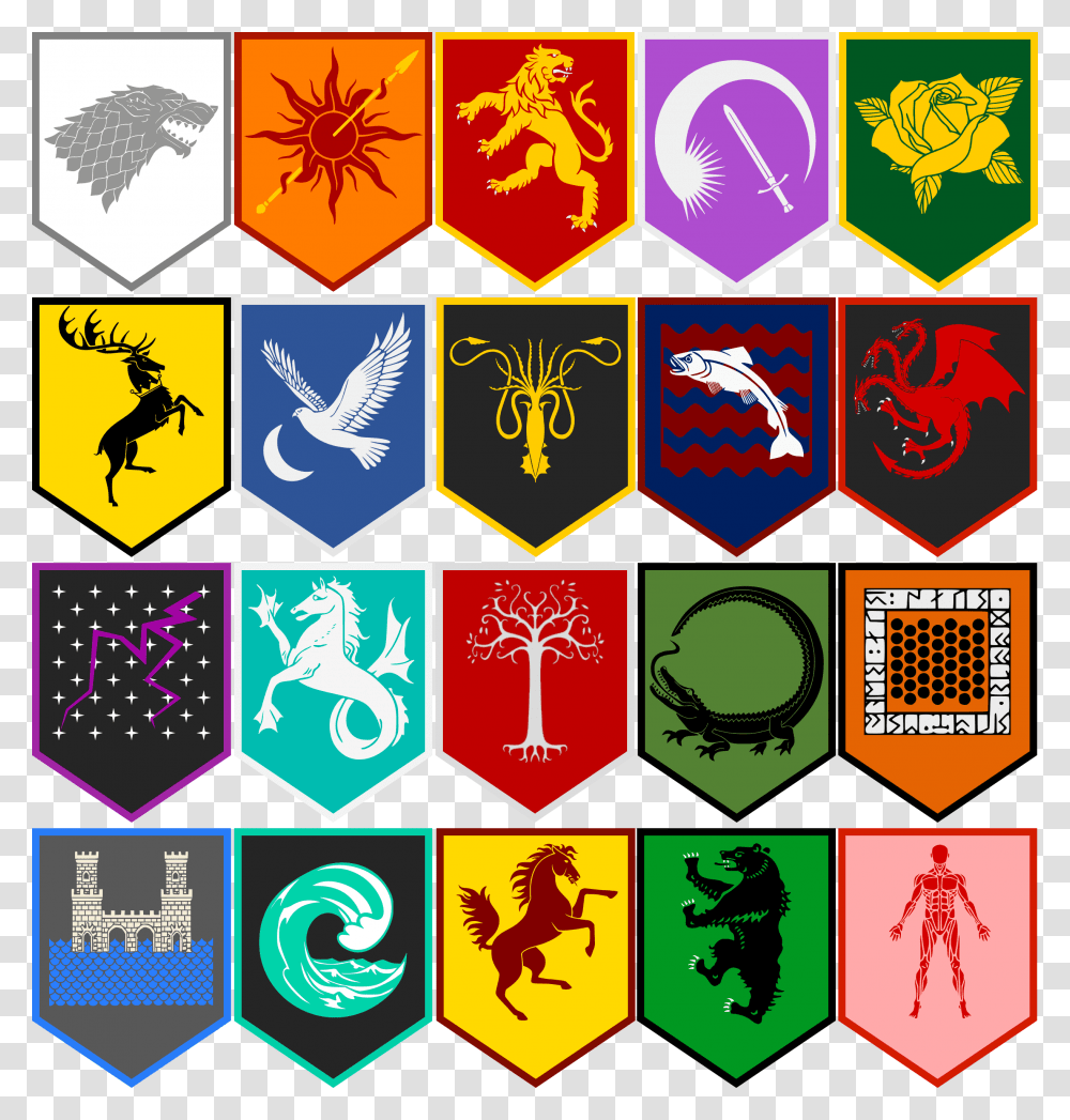 Game Of Thrones Houses M, Logo, Trademark, Rug Transparent Png