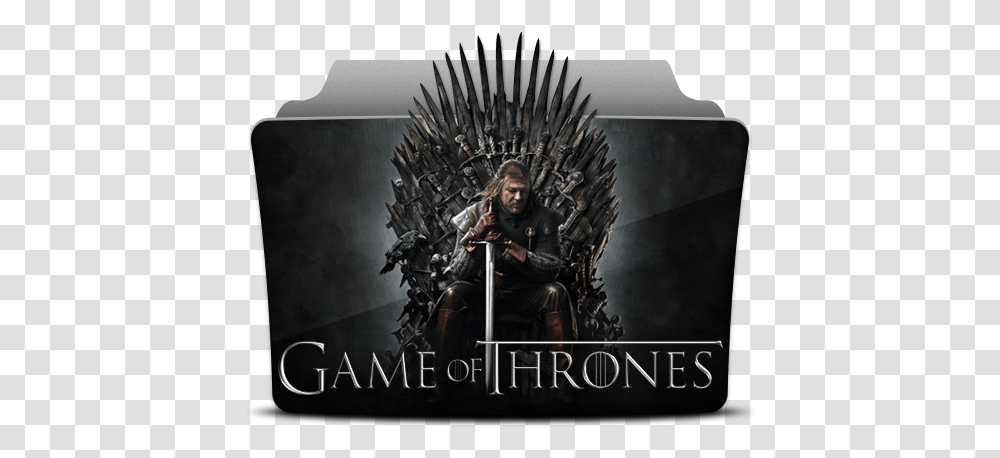Game Of Thrones Icon Game Of Thrones Folder Icon, Furniture, Person, Human, Poster Transparent Png