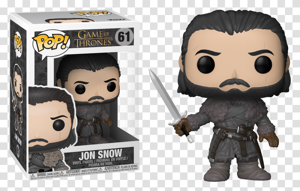 Game Of Thrones Jon Snow Funko, Toy, Weapon, Blade, Head Transparent Png