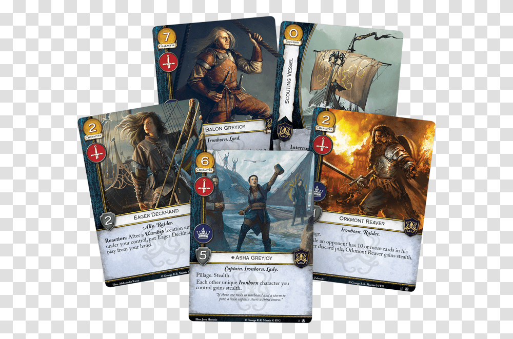 Game Of Thrones Lcg Cards, Person, Skateboard, Comics, Book Transparent Png