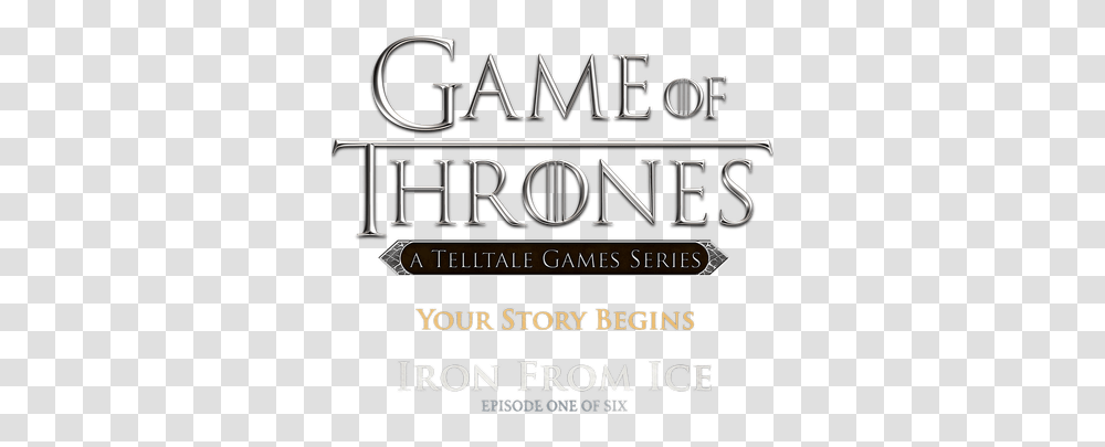 Game Of Thrones Logo Game Of Thrones Telltale Logo, Word, Text, Alphabet, Flyer Transparent Png
