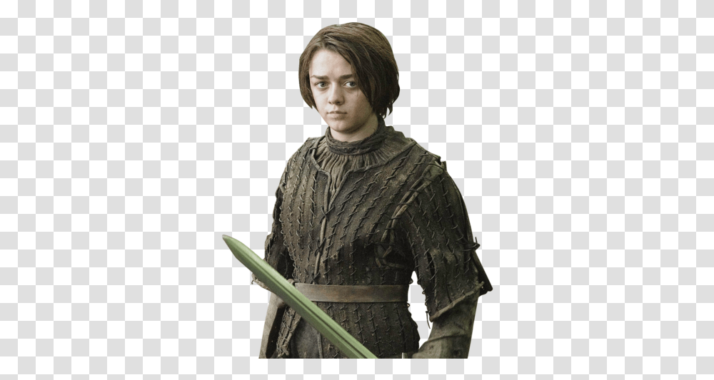 Game Of Thrones Maisie Williams, Person, Human, Apparel Transparent Png