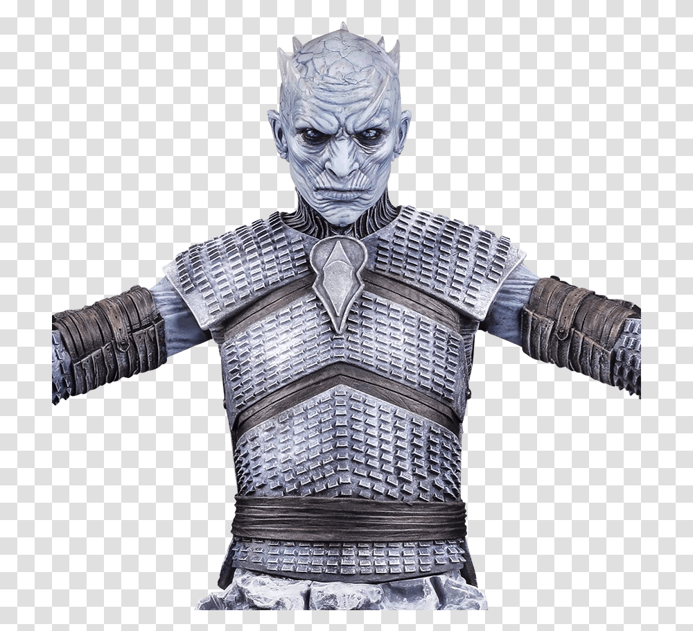 Game Of Thrones Night King Bust, Person, Long Sleeve, Photography Transparent Png