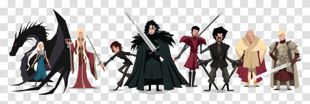 Game Of Thrones, Person, Performer, Manga Transparent Png