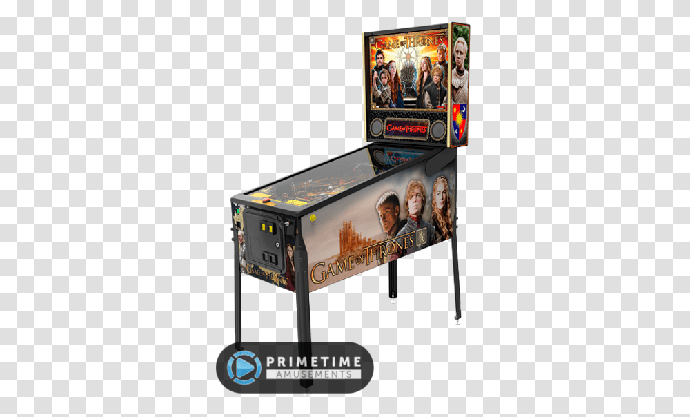 Game Of Thrones Pinball Pro Model By Stern Pinball Ac Dc Pinball Premium Vault, Person, Human, Arcade Game Machine Transparent Png