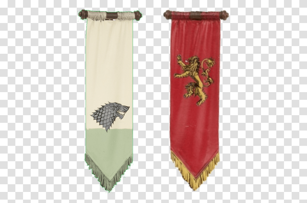 Game Of Thrones Post Flags Game Of Thrones Banner Lannister, Clothing, Apparel, Rug, Scarf Transparent Png