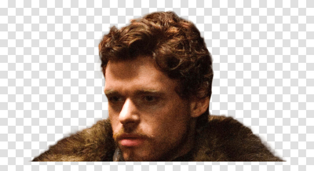 Game Of Thrones Richard Madden Robb Stark Game Of Thrones, Face, Person, Human, Beard Transparent Png