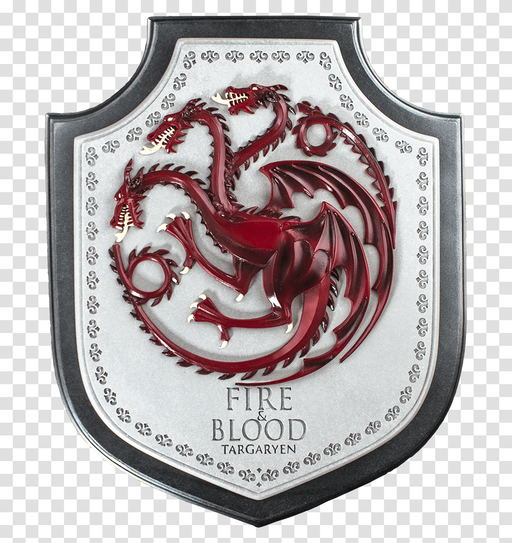 Game Of Thrones Targaryen Crest, Label, Armor, Birthday Cake Transparent Png