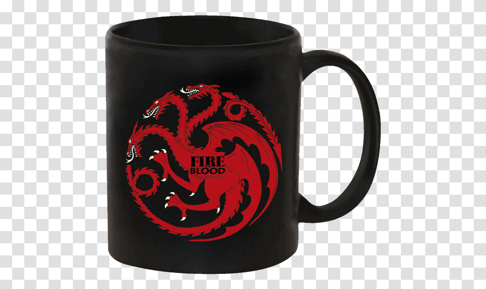 Game Of Thrones Targaryen Mug Daenerys Targaryen Dragon Fanart, Coffee Cup Transparent Png