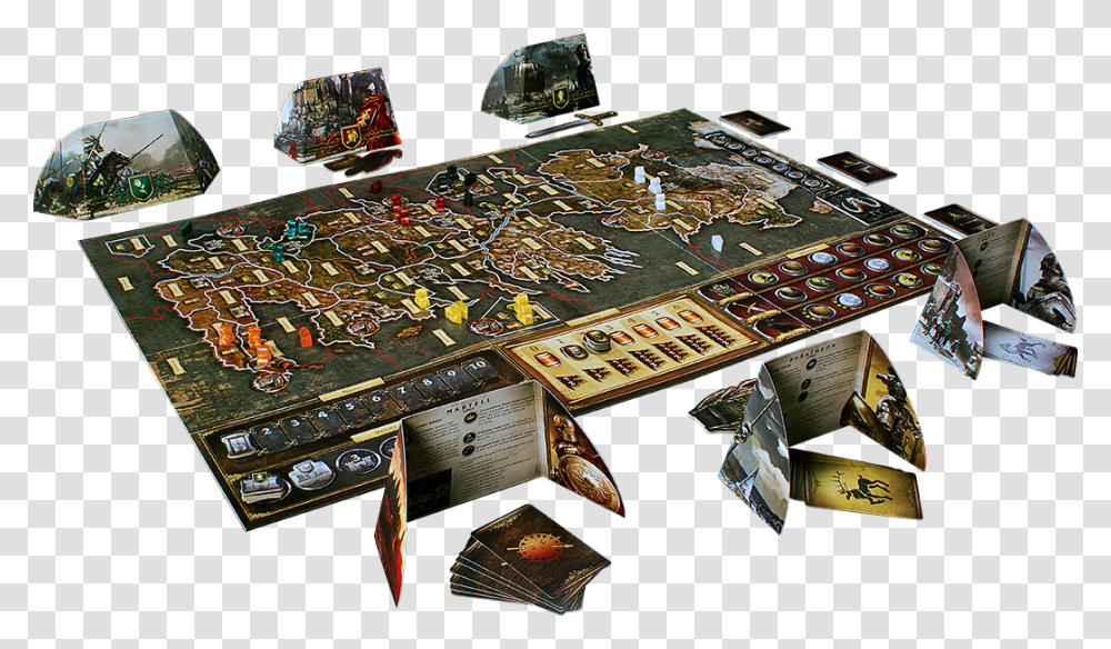 Game Of Thrones The Board Game Second Edition, Rug, Metropolis, City, Urban Transparent Png