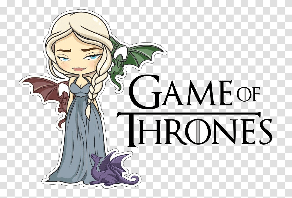 Game Of Thrones Throne Clipart Daenerys Sticker Il Logo Game Of Thrones, Book, Person, Human Transparent Png