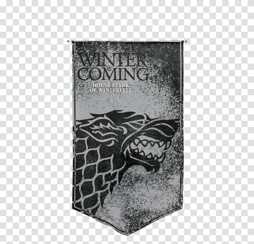 Game Of Thrones Tribe 4000mah Game Of Thrones Stark Power Stark Banner, Rug, Novel, Book, Poster Transparent Png