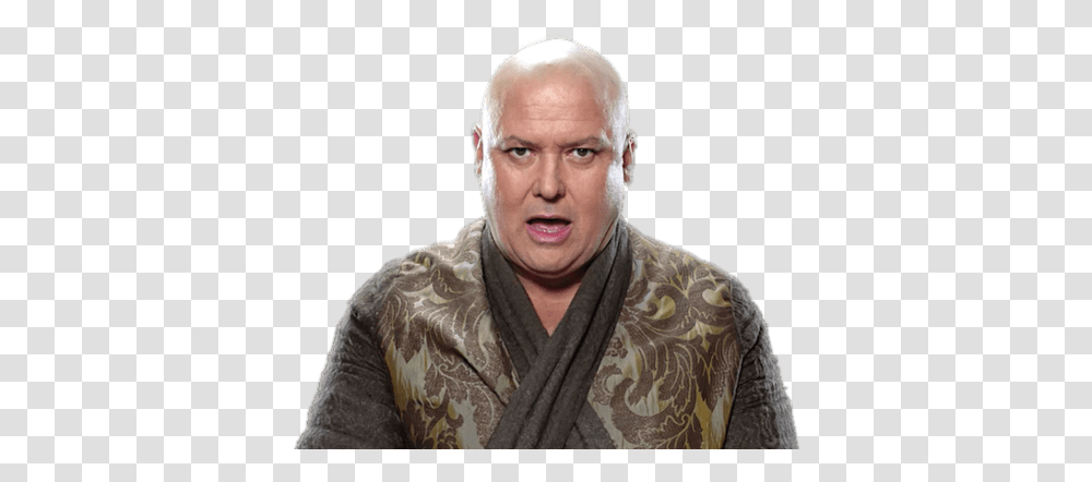 Game Of Thrones Varys Portrait Game Of Thrones Season 7 Character Costumes, Person, Face, Head Transparent Png
