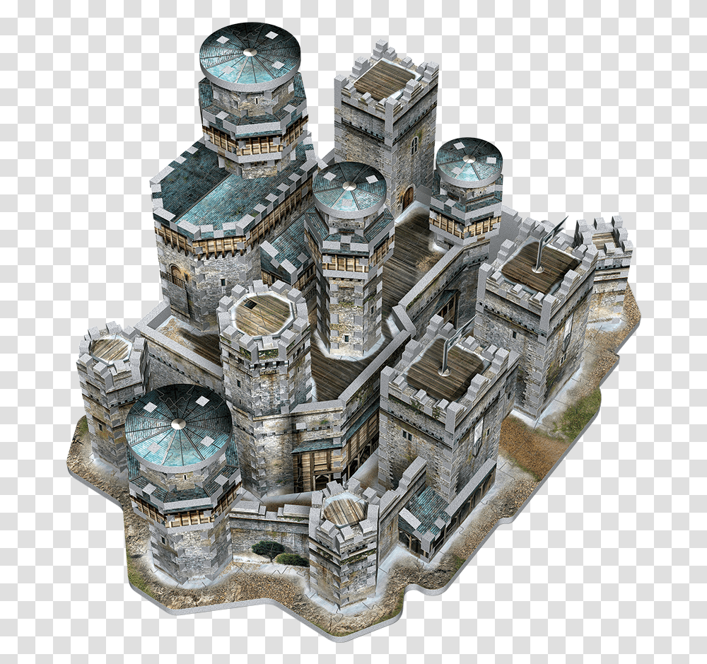 Game Of Thrones Winterfell 3d Puzzle, Castle, Architecture, Building, Landscape Transparent Png