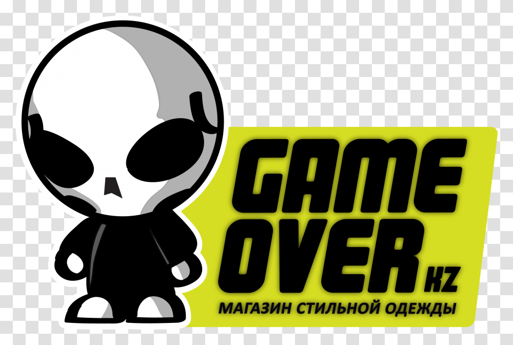 Game Over, Label, Logo Transparent Png