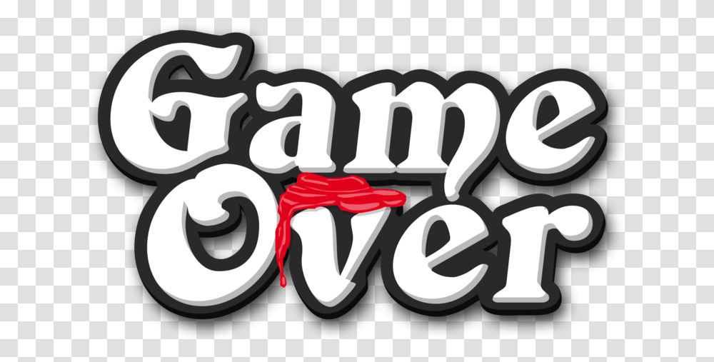 Game Over Logo Game Over, Text, Number, Symbol, Alphabet Transparent Png