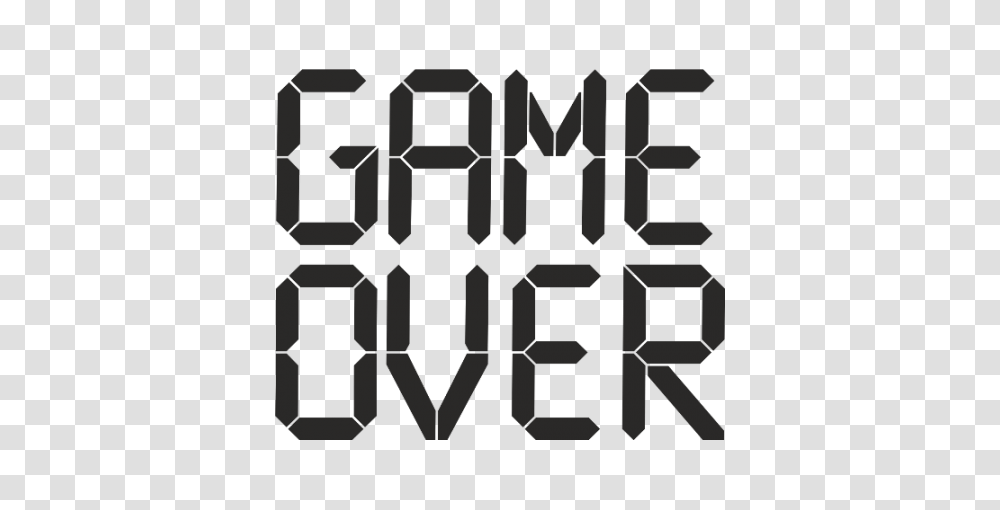 Game Over, Number, Cross Transparent Png