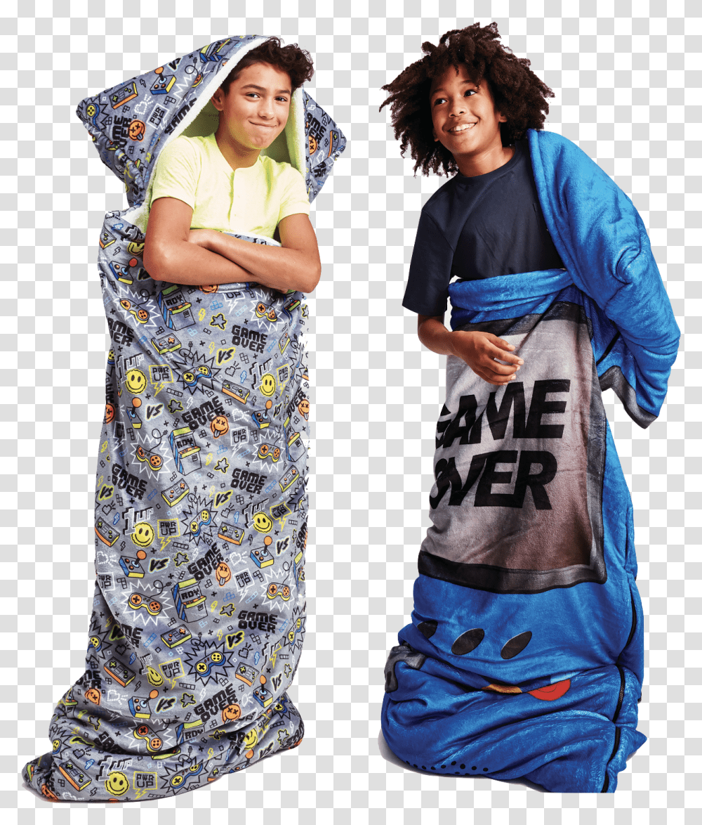 Game Over Sleeping Bag, Dress, Person, Evening Dress Transparent Png