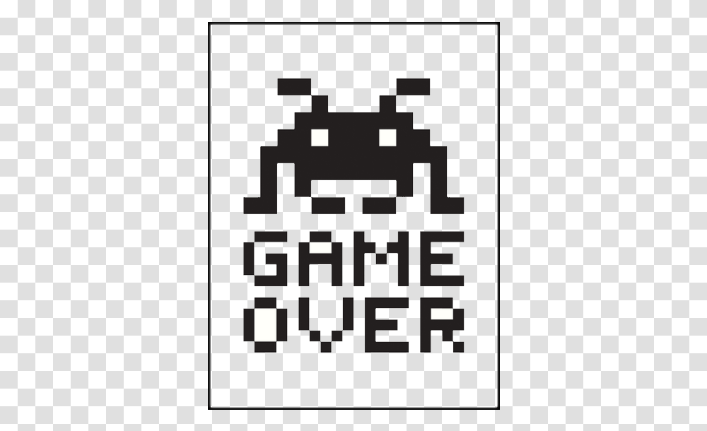 Game Over Space Invaders, Pac Man Transparent Png