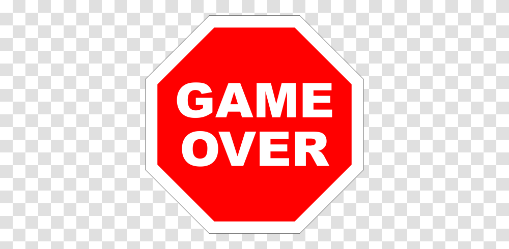 Game Over, Stopsign, Road Sign, First Aid Transparent Png