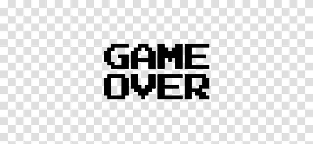 Game Over, Label, Stencil, Rug Transparent Png