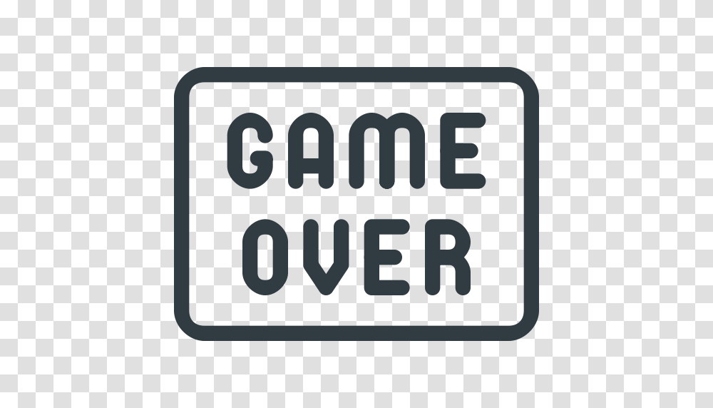 Game Over, Label, Number Transparent Png