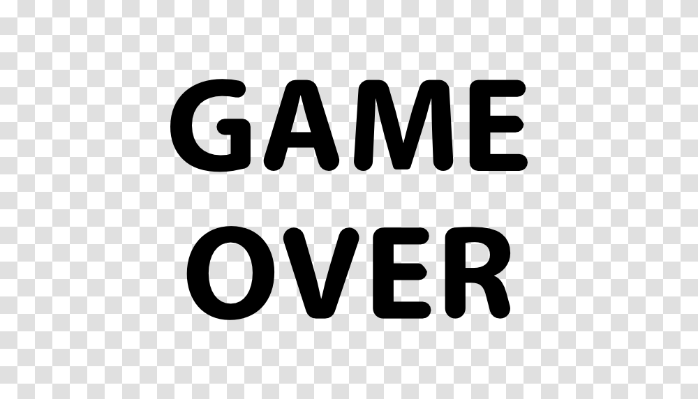 Game Over, Word, Label, Alphabet Transparent Png