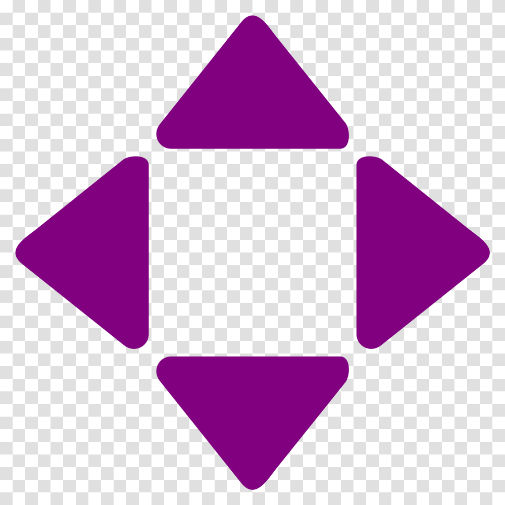 Game Pad Arrows, Triangle, Star Symbol Transparent Png