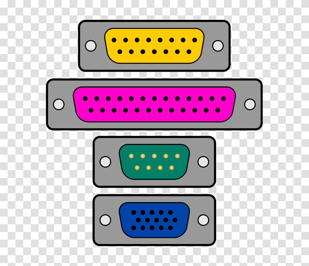 Game Parallel Serial VGA Ports, Technology, Electronics, Hair Slide Transparent Png
