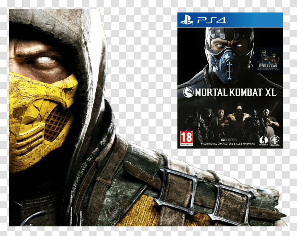 Game Ps4 Mortal Kombat Xl, Person, Human, Call Of Duty, Quake Transparent Png