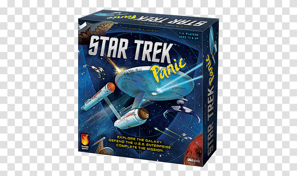 Game Review Star Trek Panic Star Trek, Aircraft, Vehicle, Transportation, Airliner Transparent Png