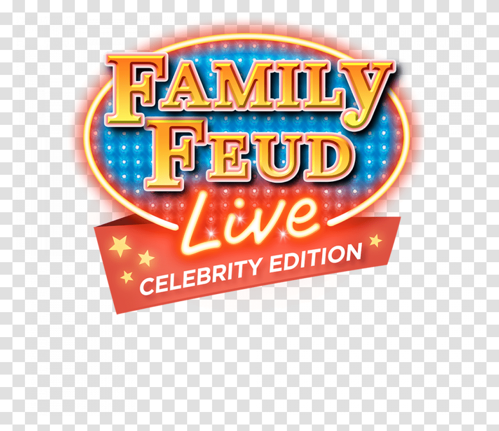 Game Show Heads To Casino Hotel Family Feud Live Celebrity Edition, Food, Leisure Activities, Crowd, Carnival Transparent Png