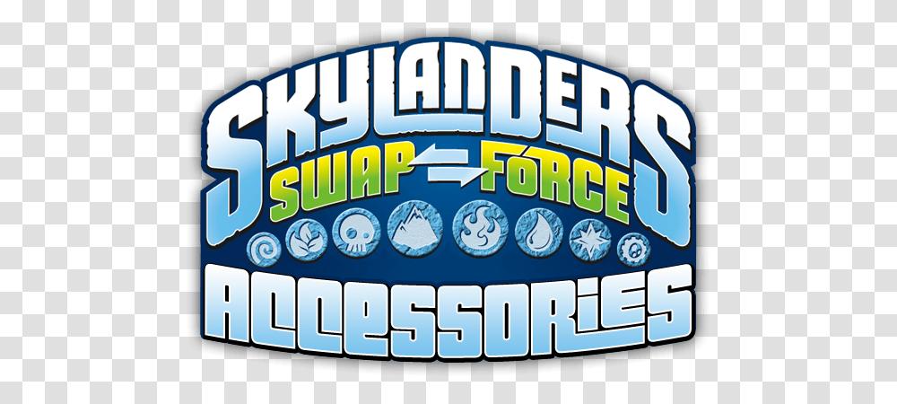 Game Skylanders Swap Force Accessories Skylanders Swap Force Ps4 Game, Text, Meal, Crowd, Leisure Activities Transparent Png