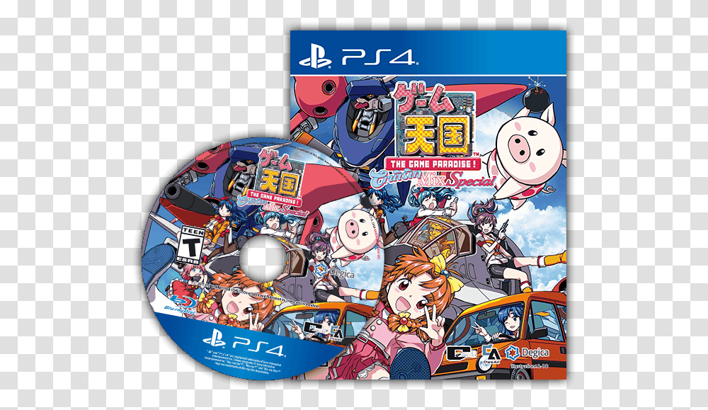 Game Tengoku Cruisinmix Special, Person, Human, Comics, Book Transparent Png