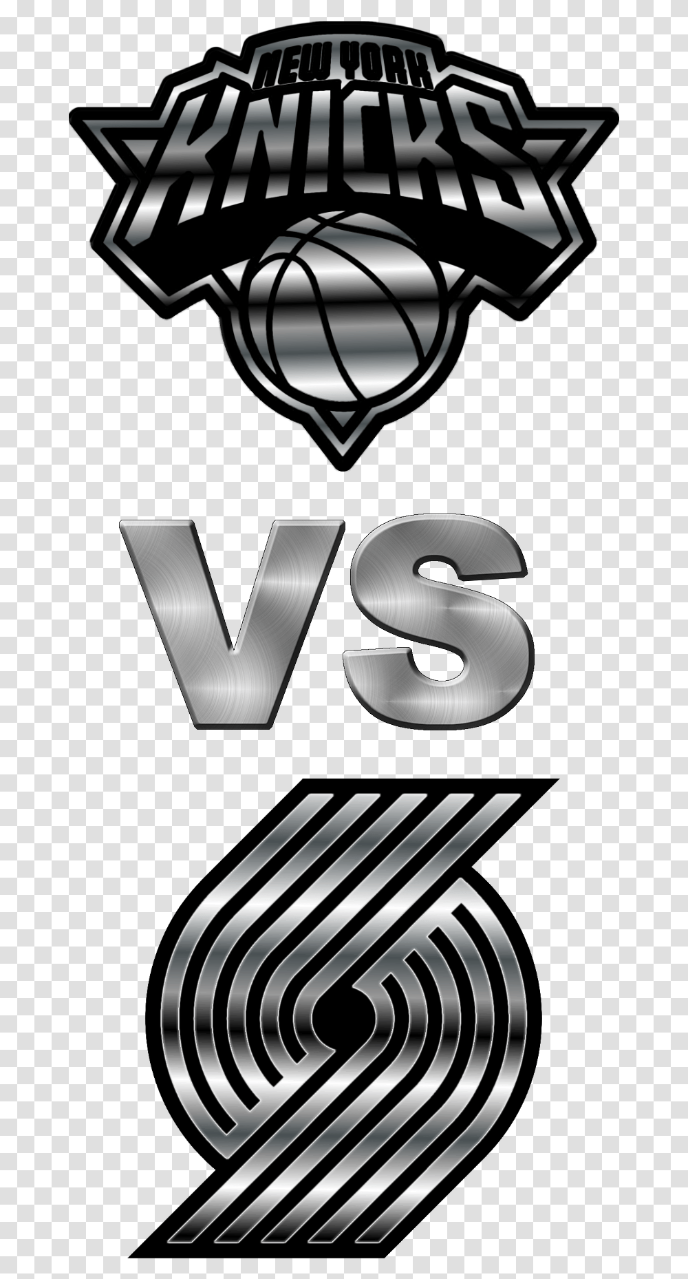 Game Thread Game 25 Knicks Blazers December 10 2019 Emblem, Number, Symbol, Text, Alphabet Transparent Png