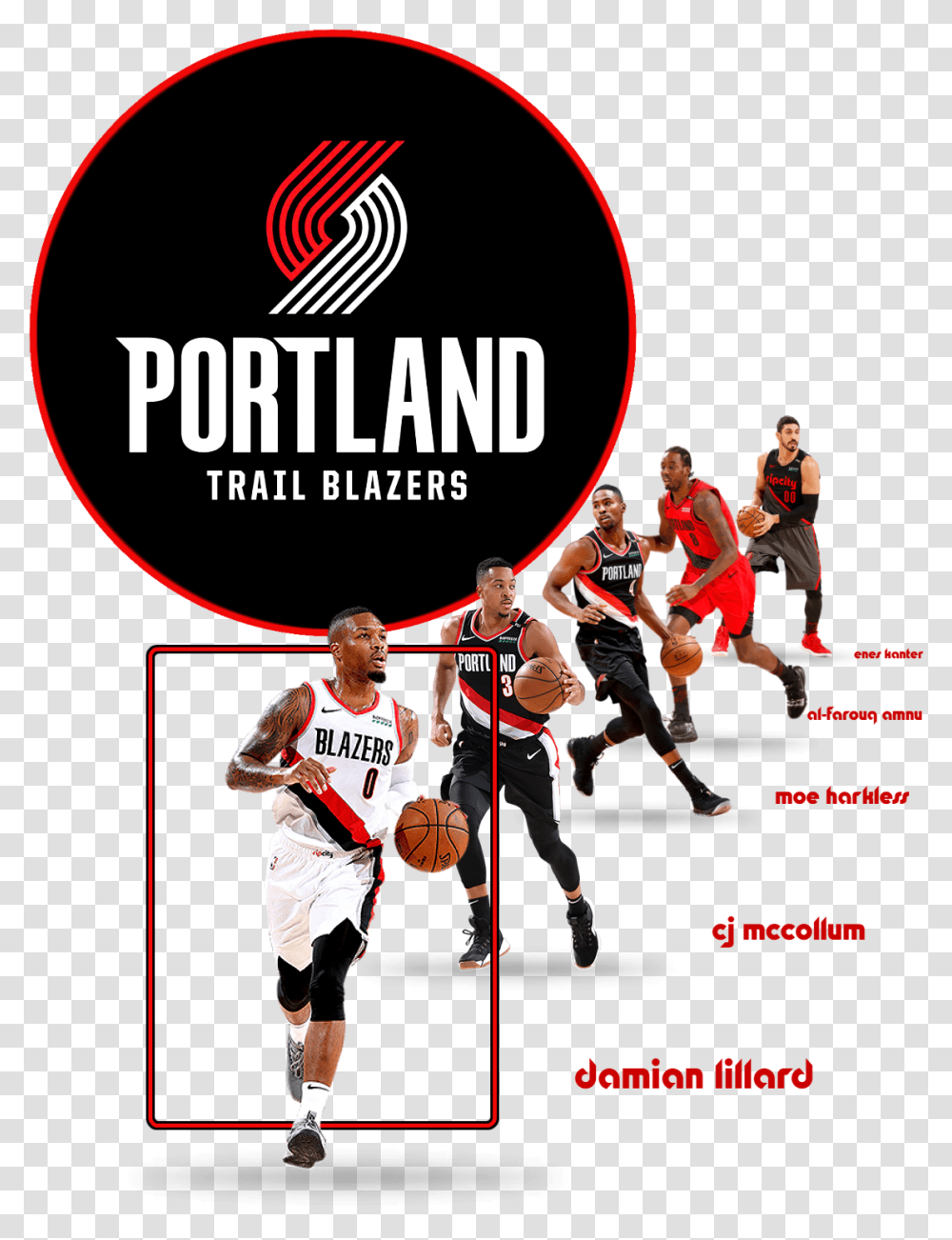 Game Thread Playoffs Round 2 Game 7 Blazers Nuggets Dribble Basketball, Person, Human, People, Team Sport Transparent Png