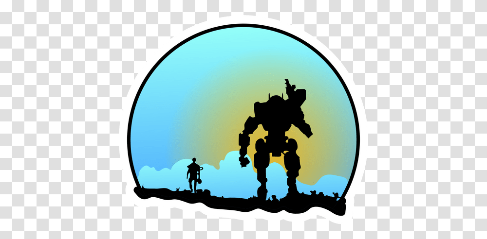 Game Titanfall 2 Sticker Sticker Mania Titanfall 2 Vector, Person, Human, Halo Transparent Png