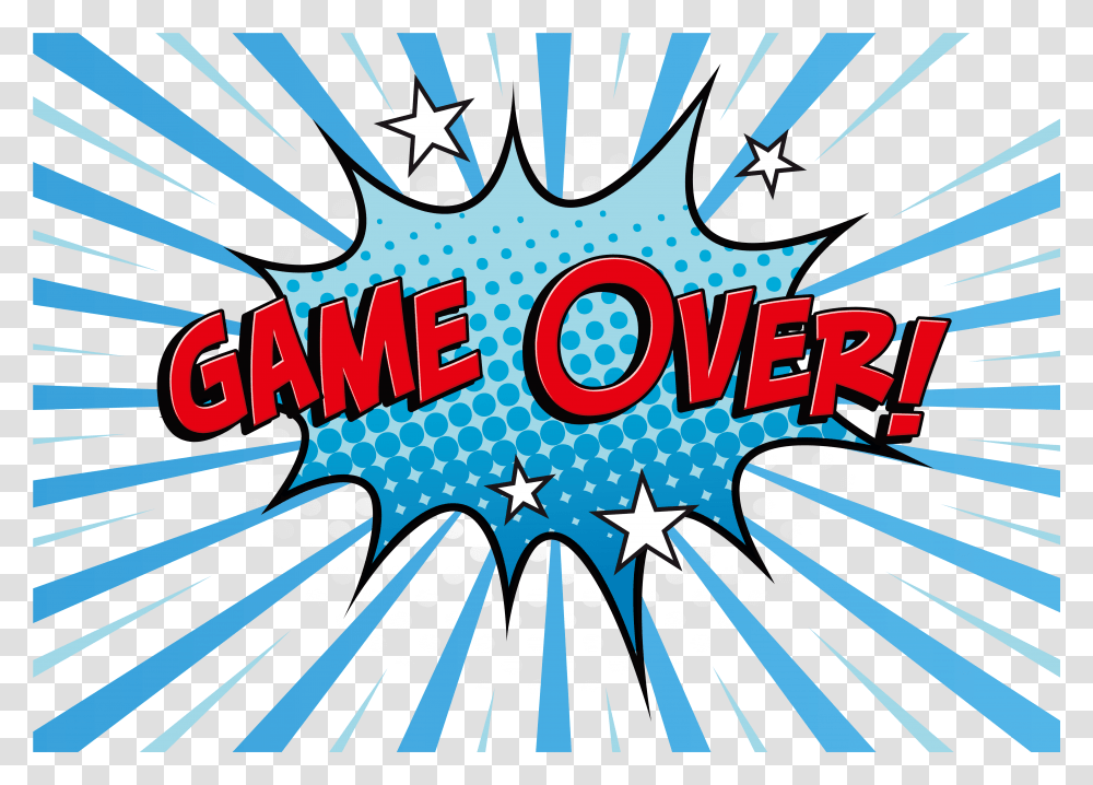 Game Vector Word Hq Image Free Clipart Game Over Vector, Paper, Poster, Advertisement Transparent Png