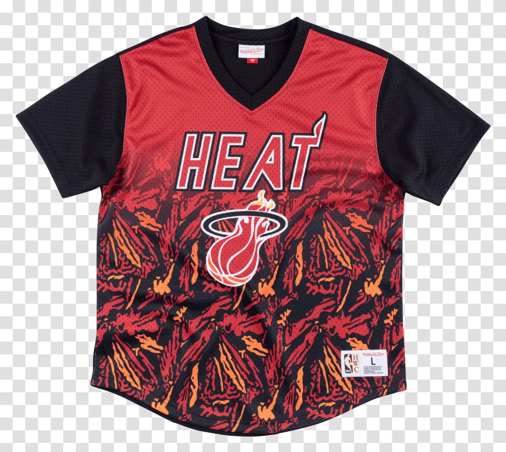 Game Winning Shot Mesh V Neck Miami Heat Toronto Raptors, Clothing, Apparel, Shirt, Jersey Transparent Png
