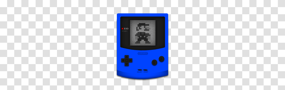 Gameboy Blue Icon, QR Code, Video Gaming Transparent Png
