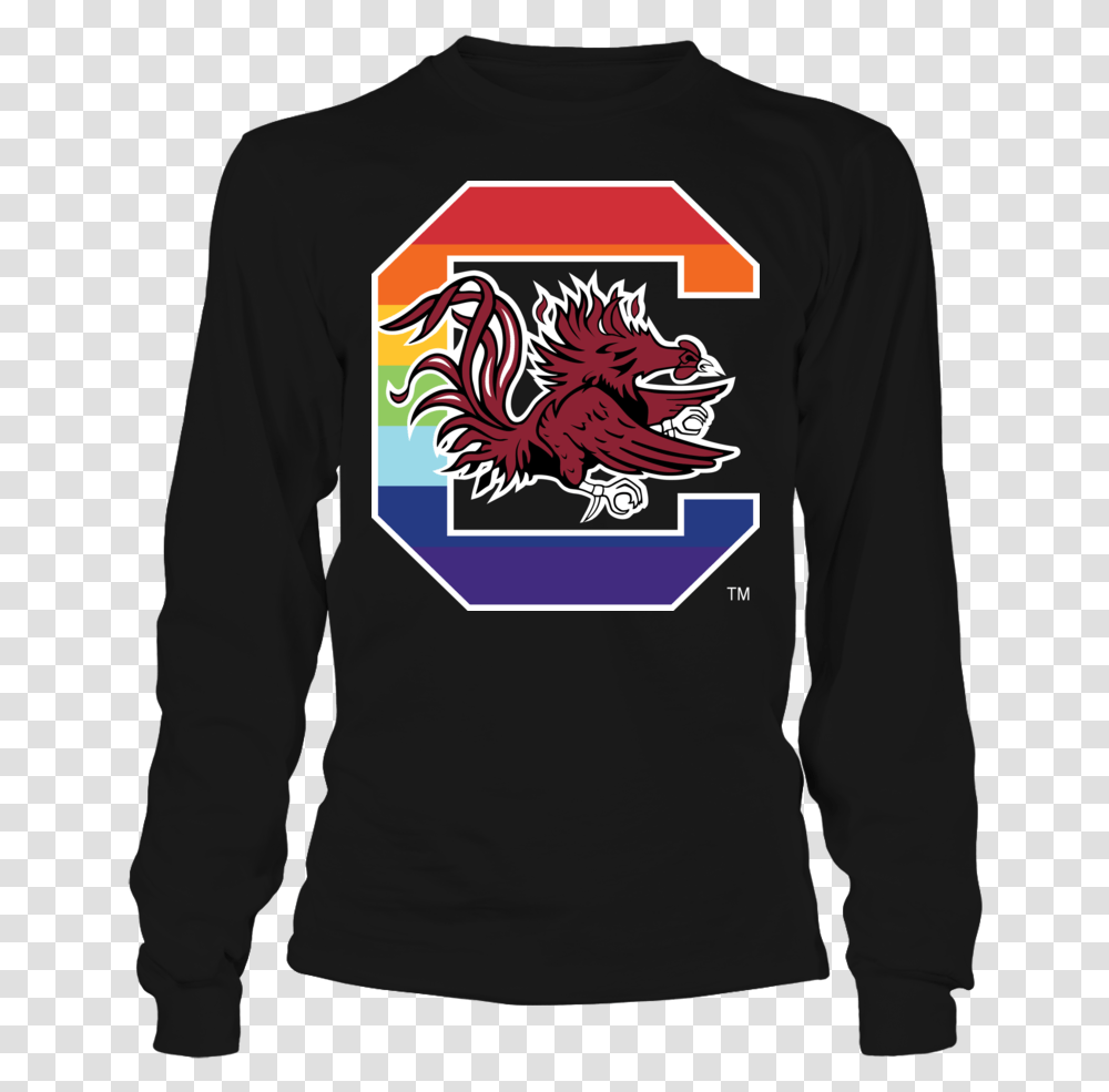 Gamecock Logo Dragon And The Wolf Shirt, Sleeve, Long Sleeve, Hoodie Transparent Png