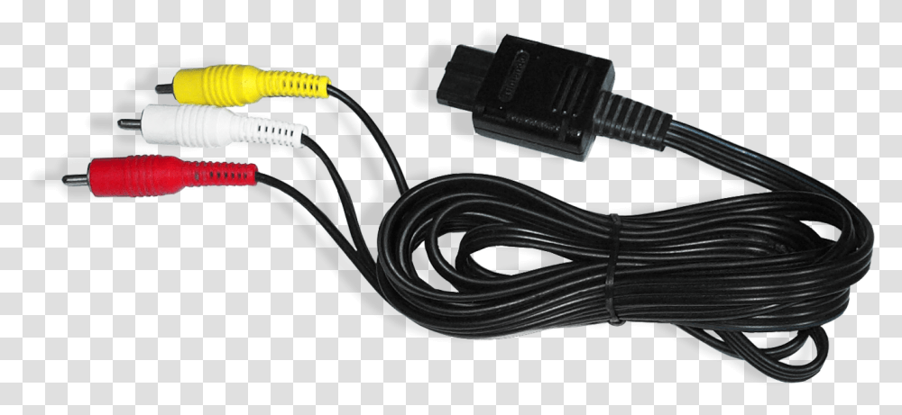 Gamecube Av Cable, Adapter, Plug Transparent Png